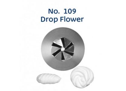 Loyal Piping Tip No. 109 - Drop Flower