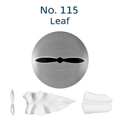 Loyal Piping Tip No. 115 - Leaf