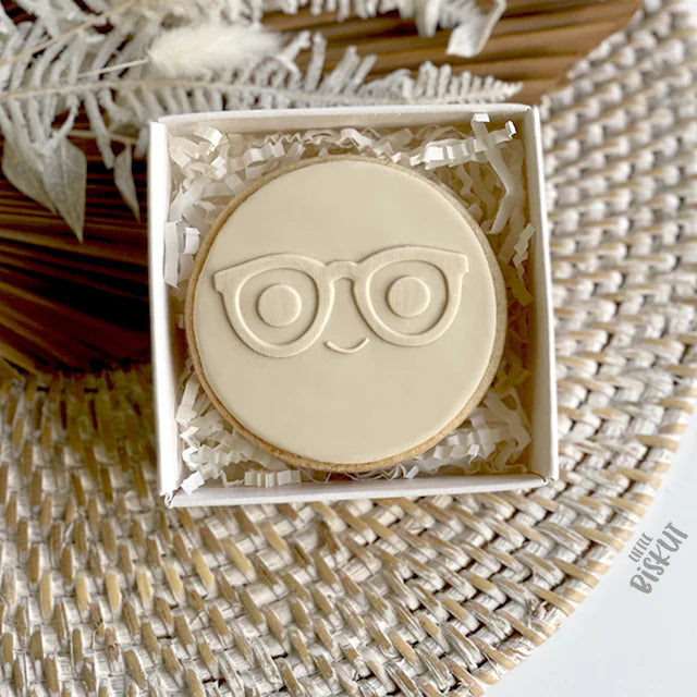 Little Biskut Level Up! - Smart Cookie Glasses Debosser.
