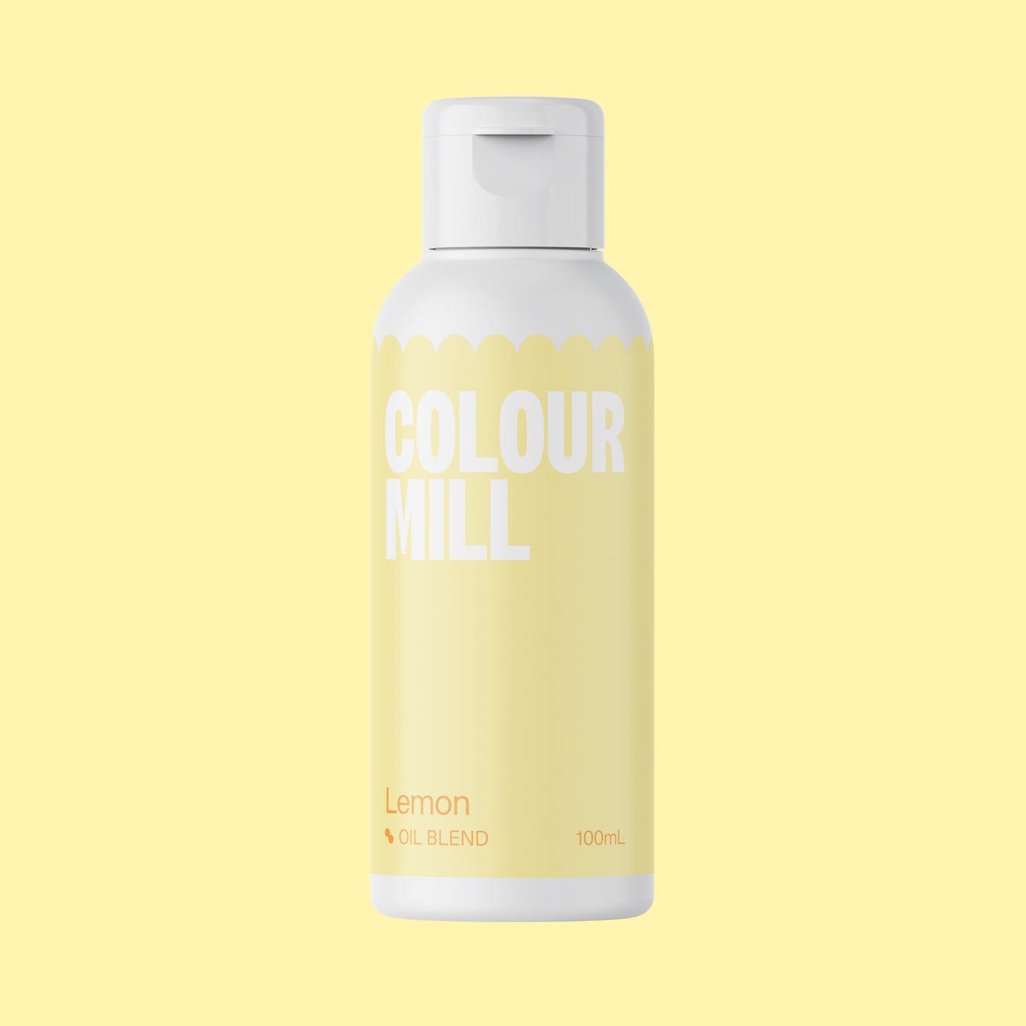 100ml Colour Mill Oil Based Colour - Lemon