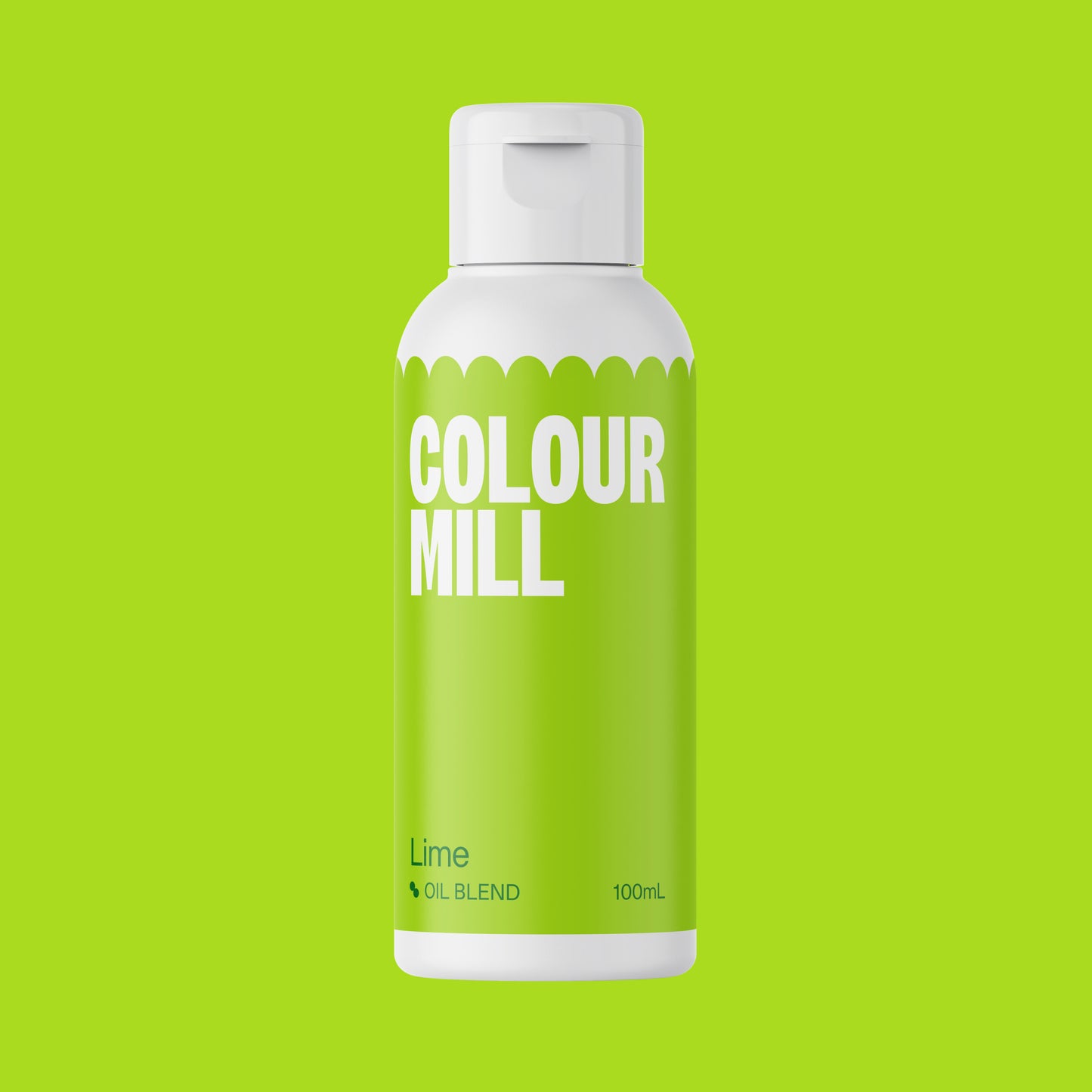 100ml Colour Mill Oil Based Colour - Lime