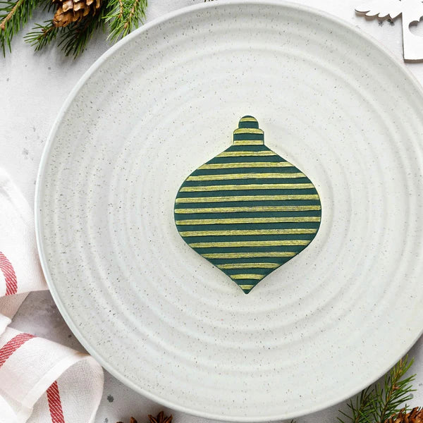 Custom Cookie Cutters - Lines Pattern Plate.