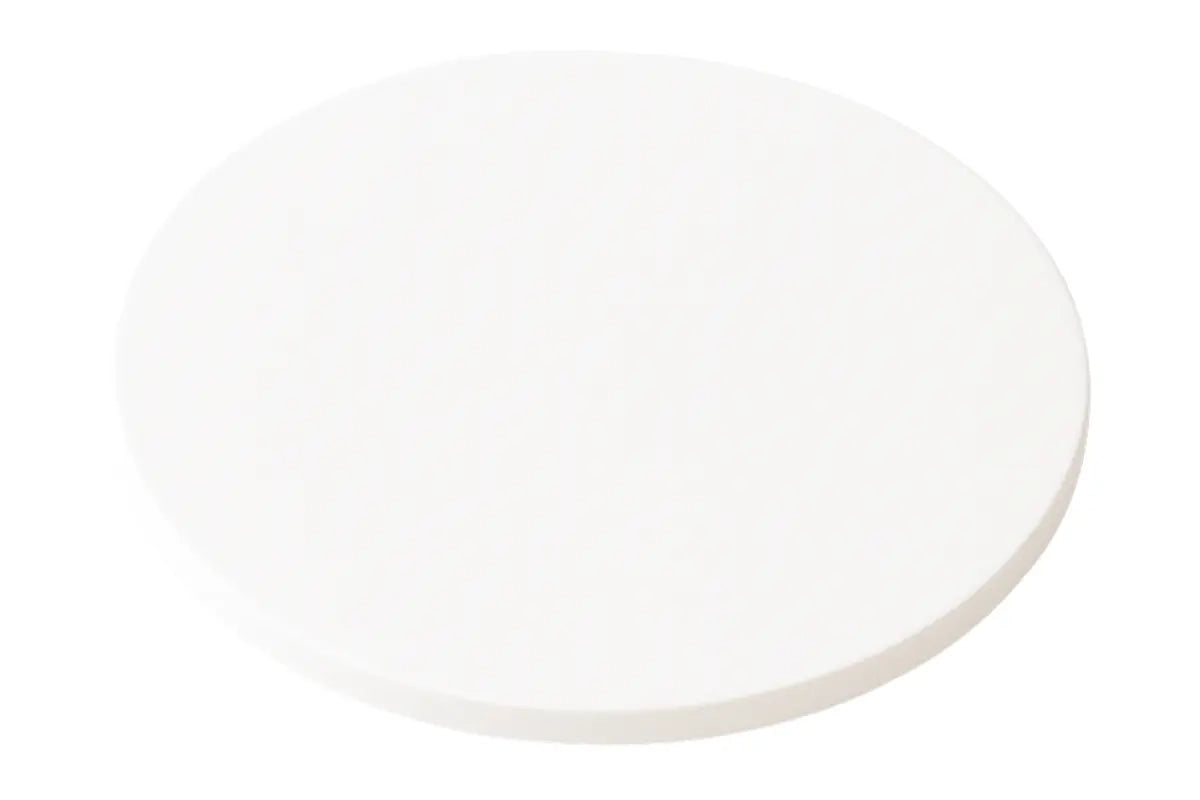 Iconic - 10" Gloss White Masonite Drum Cake Board