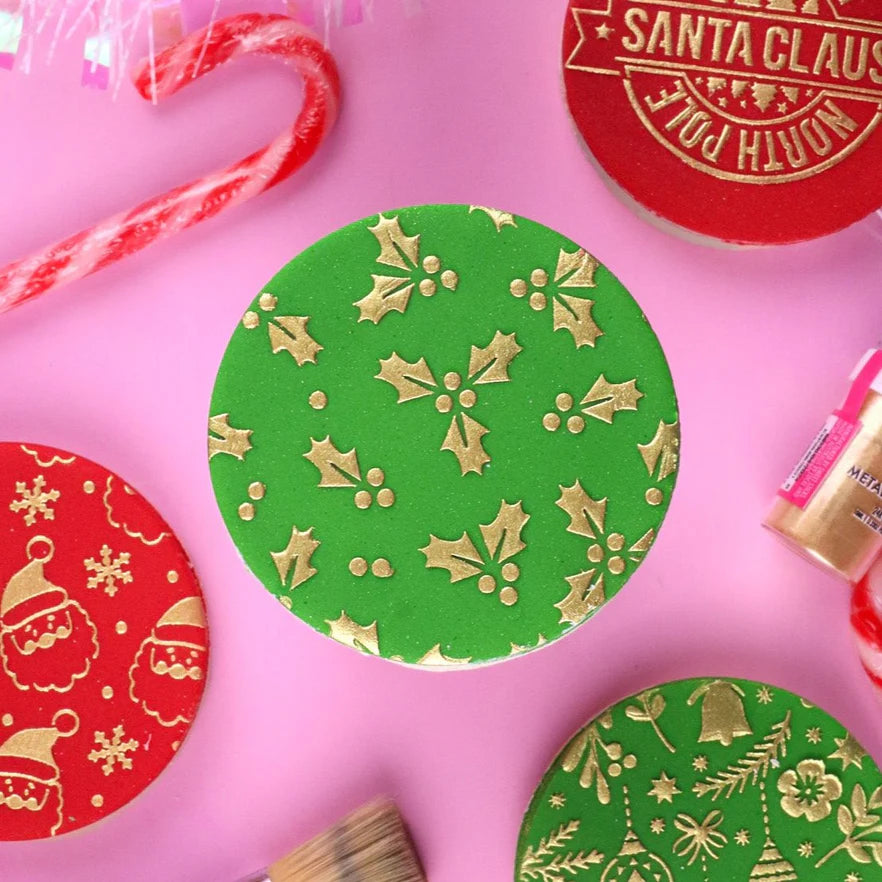 Sweet Sticks Stencil - Mistletoe SS1235