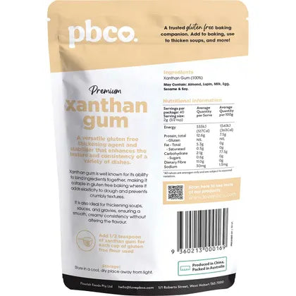 PBCO. Xanthan Gum Premium 80g