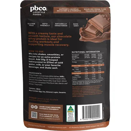 PB CO Whey Protein Concentrate 245g