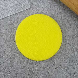 Custom Cookie Cutter - Basketball Dimple Pattern Plate Debosser