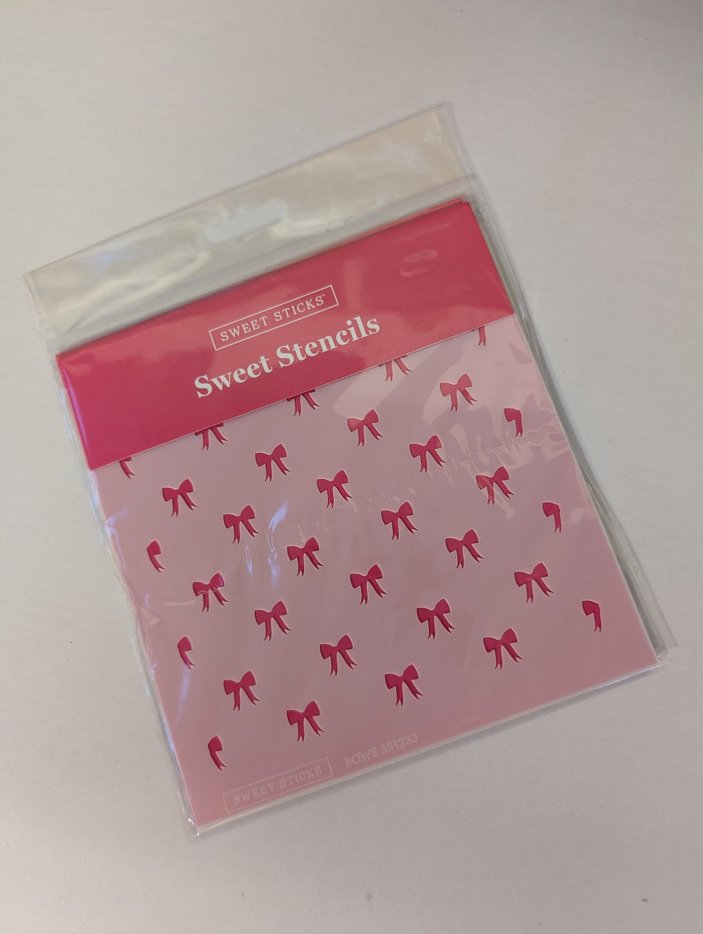 Sweet Sticks Stencil - Bows