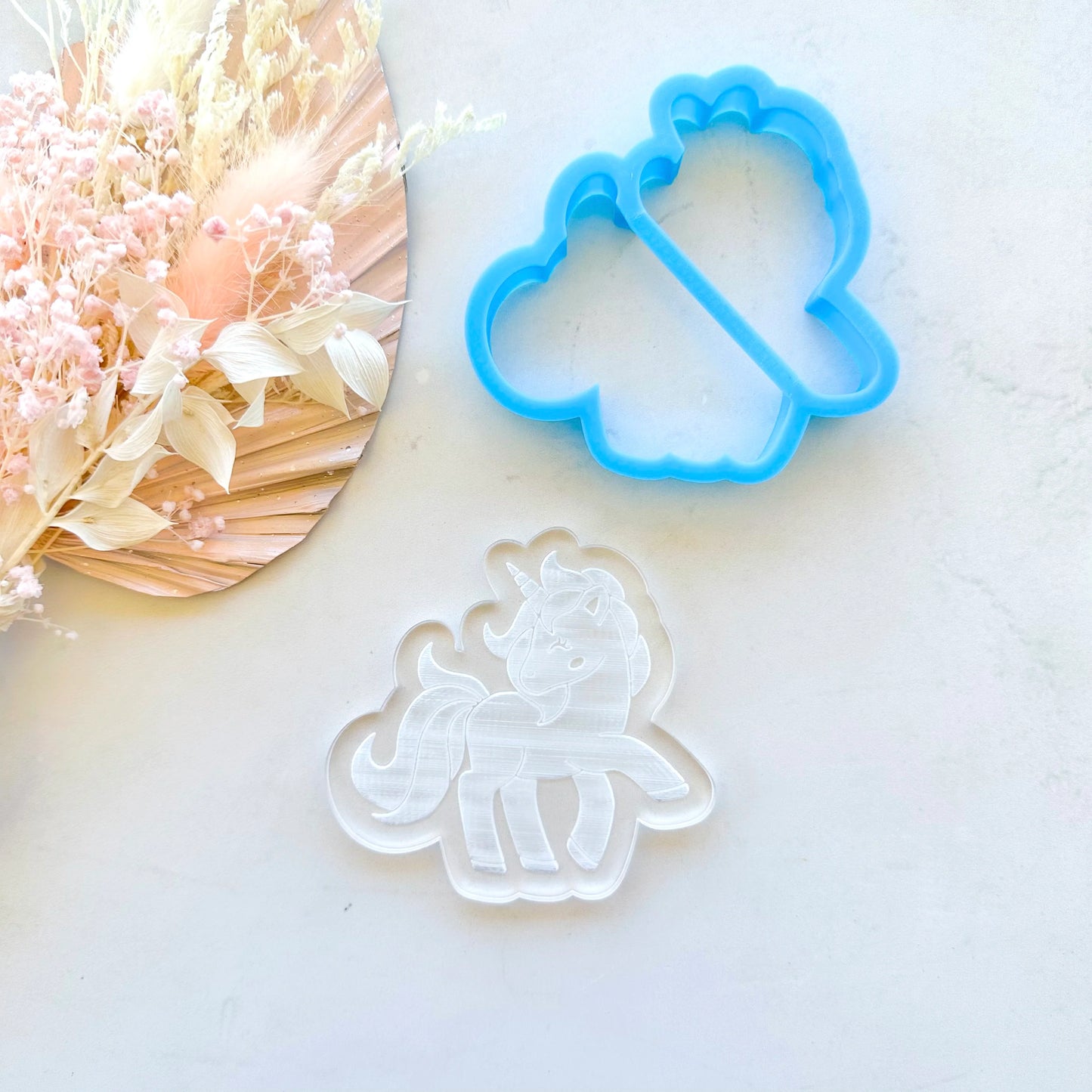 Custom Cookie Cutters -Dancing Unicorn Cutter and Debosser (Cake Sera Sera).