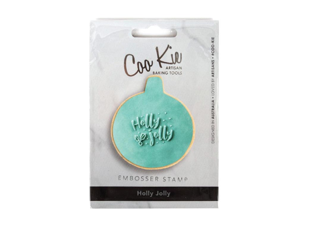 COO KIE Embosser Stamp - Holly Jolly