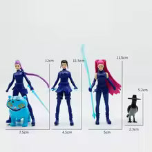 5pc Kpop Demon Hunters Figurine Set