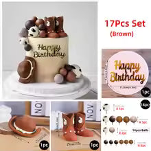 17PC Cowboy Cake Decorating Kit
