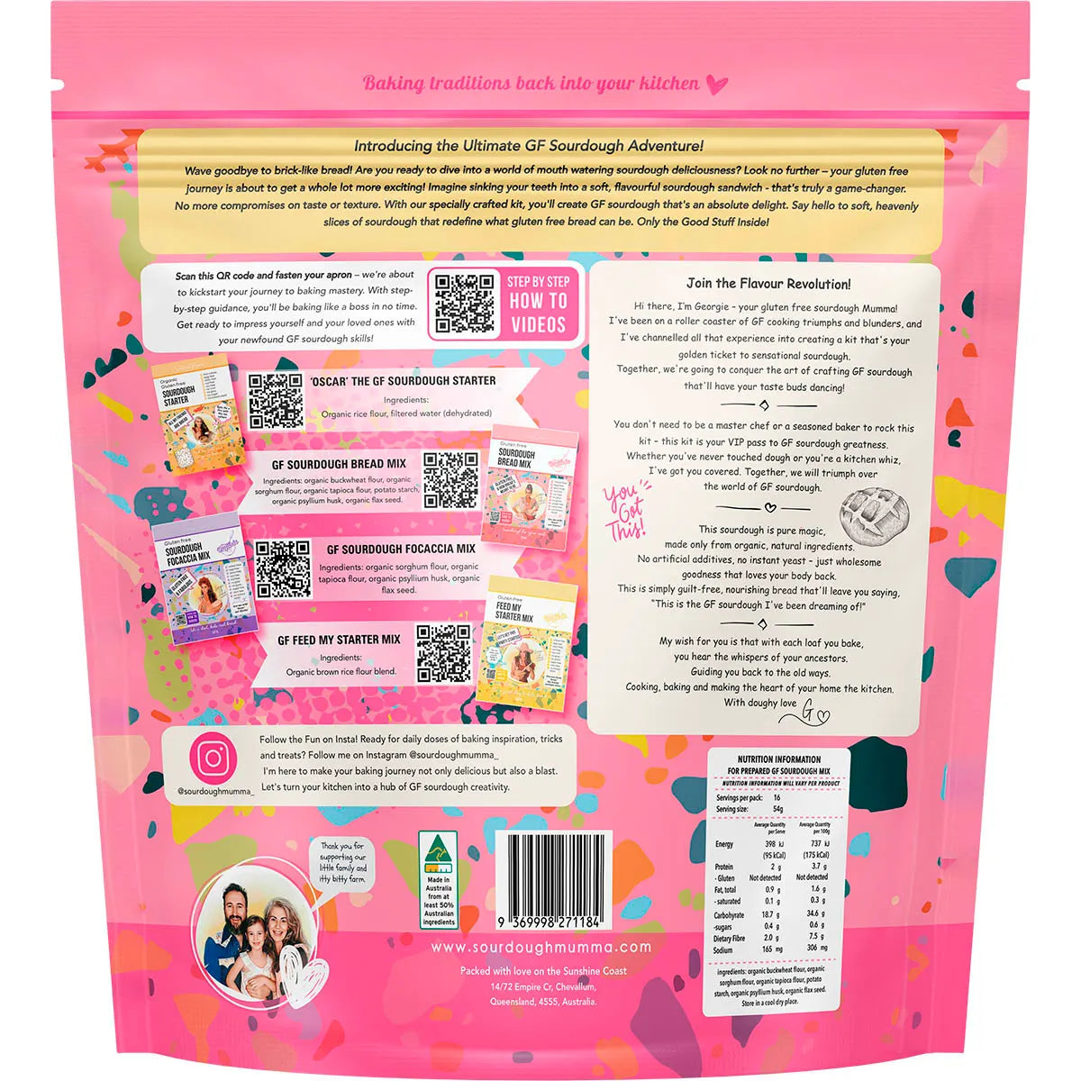 Sourdough Mumma - Sourdough Bread Making Kit - 1.12kg