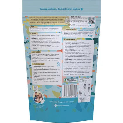 Sourdough Mumma - Spelt Wholemeal Sourdough Bread Mix 500g