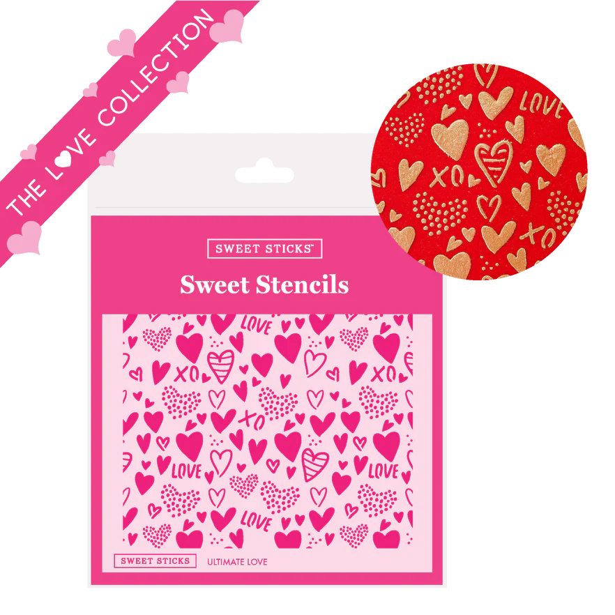 Sweet Sticks Stencil - Ultimate Love