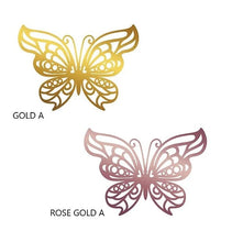 Gold A Butterflies - 12PC