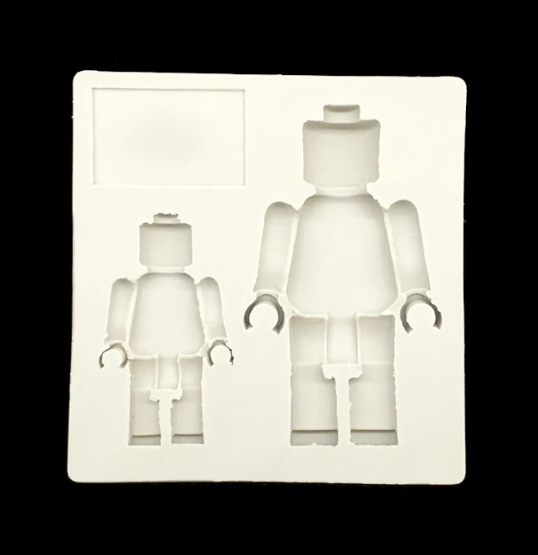 Silicone Mould - Lego Person - S486
