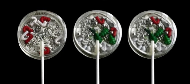 Silicone Mould - Dorica Round Lollipop - S492