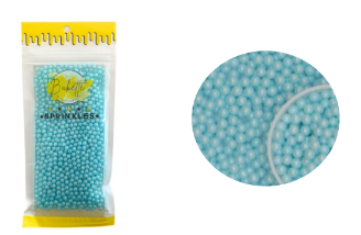 Bakette Sprinkles - Pearly Blue Sugar Pearls Sprinkle Mix 56g