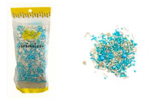 Bakette Sprinkles - Tickle Me Blue Sprinkle Mix 56g
