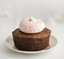 Single Serve Gluten Free Chocolate Brownie Cake With Raspberry Frosting *Pickup Only*