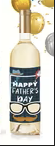 Father's Day Wine Bottle Stickers - Assorted