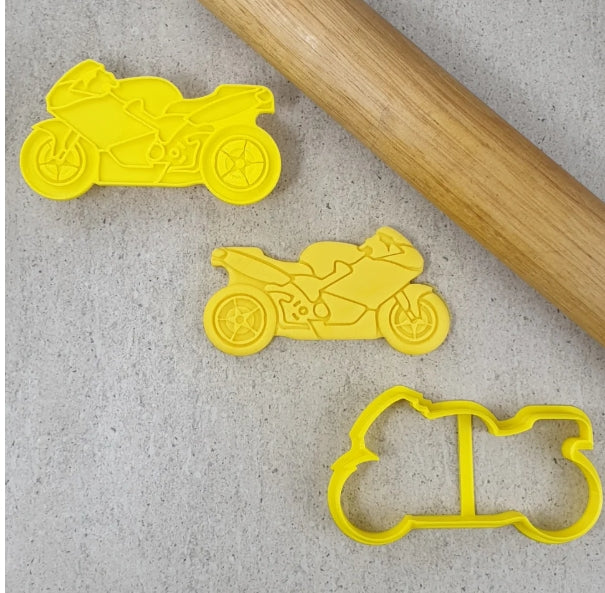 Motorbike Embosser & Cutter Set079