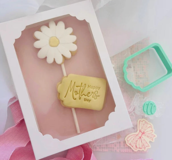 Happy Mother's Day Gift Tag - Bento Minis Cutter Set (SweetP) SPB055