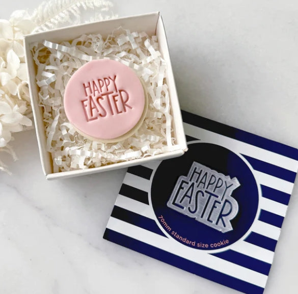 Happy Easter Caps Embosser (Little Biskut)