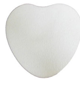 Heart Styrofoam 7.5cm Tall, 18cm wide