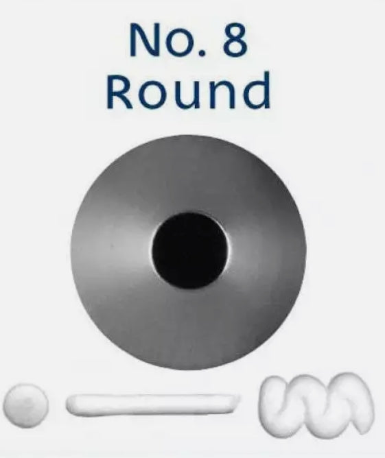 Loyal Piping Tip No. 8 Round
