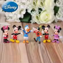 6Pc Mickey Mouse & Friends Figurine