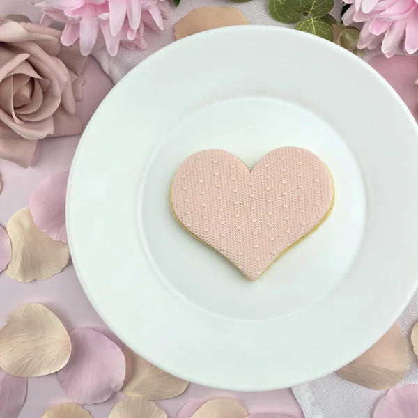 Custom Cookie Cutters - Star Tulle Pattern Plate.