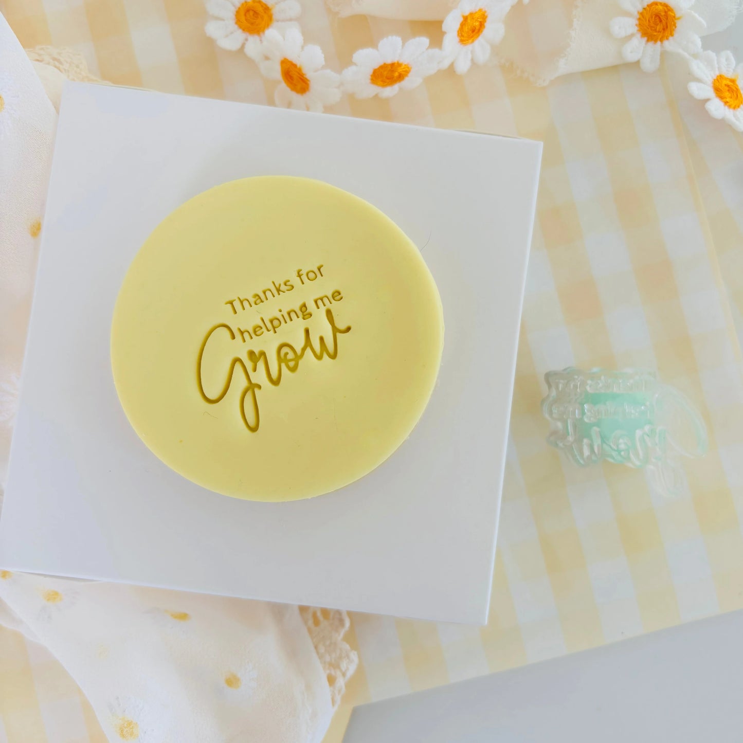 Sweet P - Thanks For Helping Me Grow Stamp