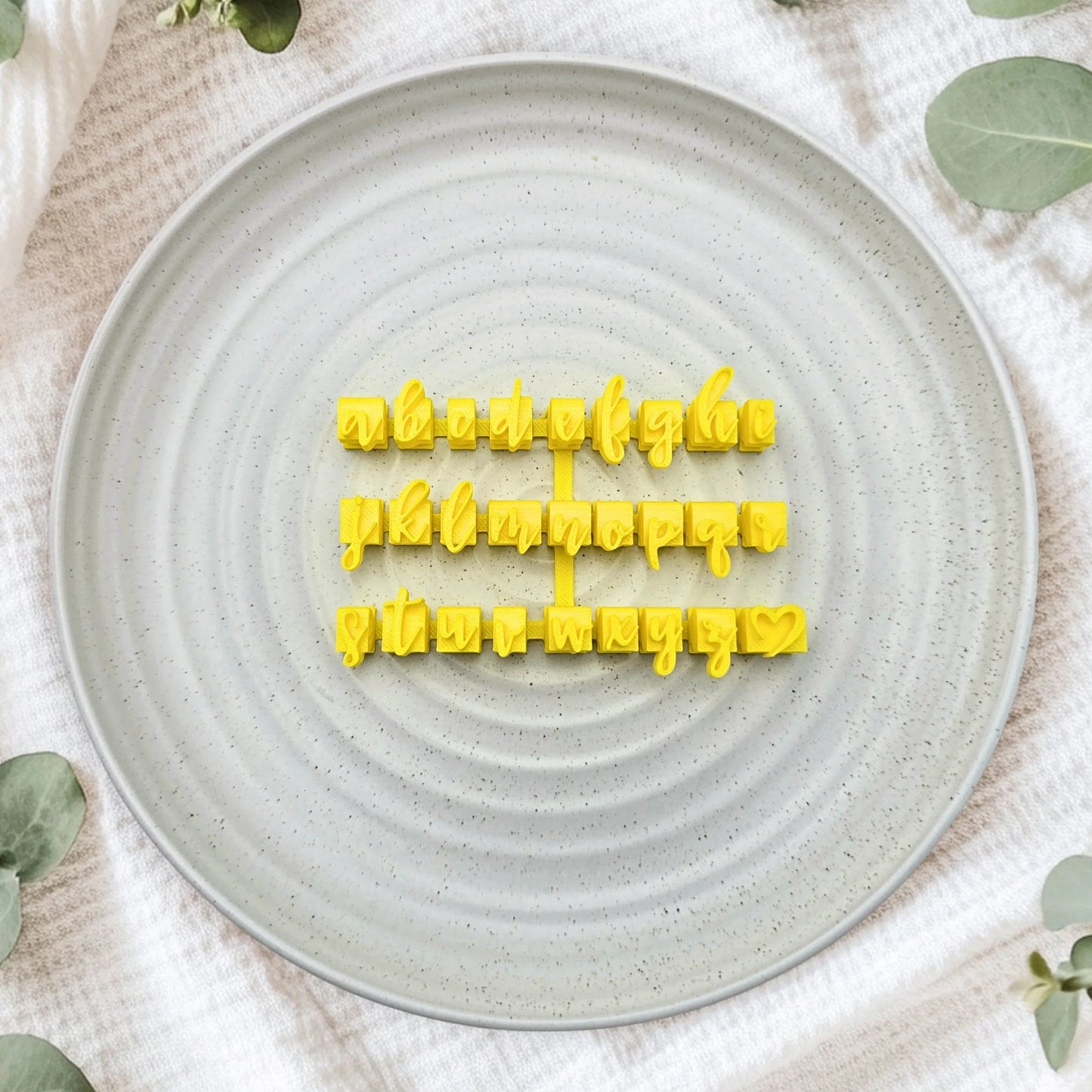 Script V2 Embosser Set - Lower Case.