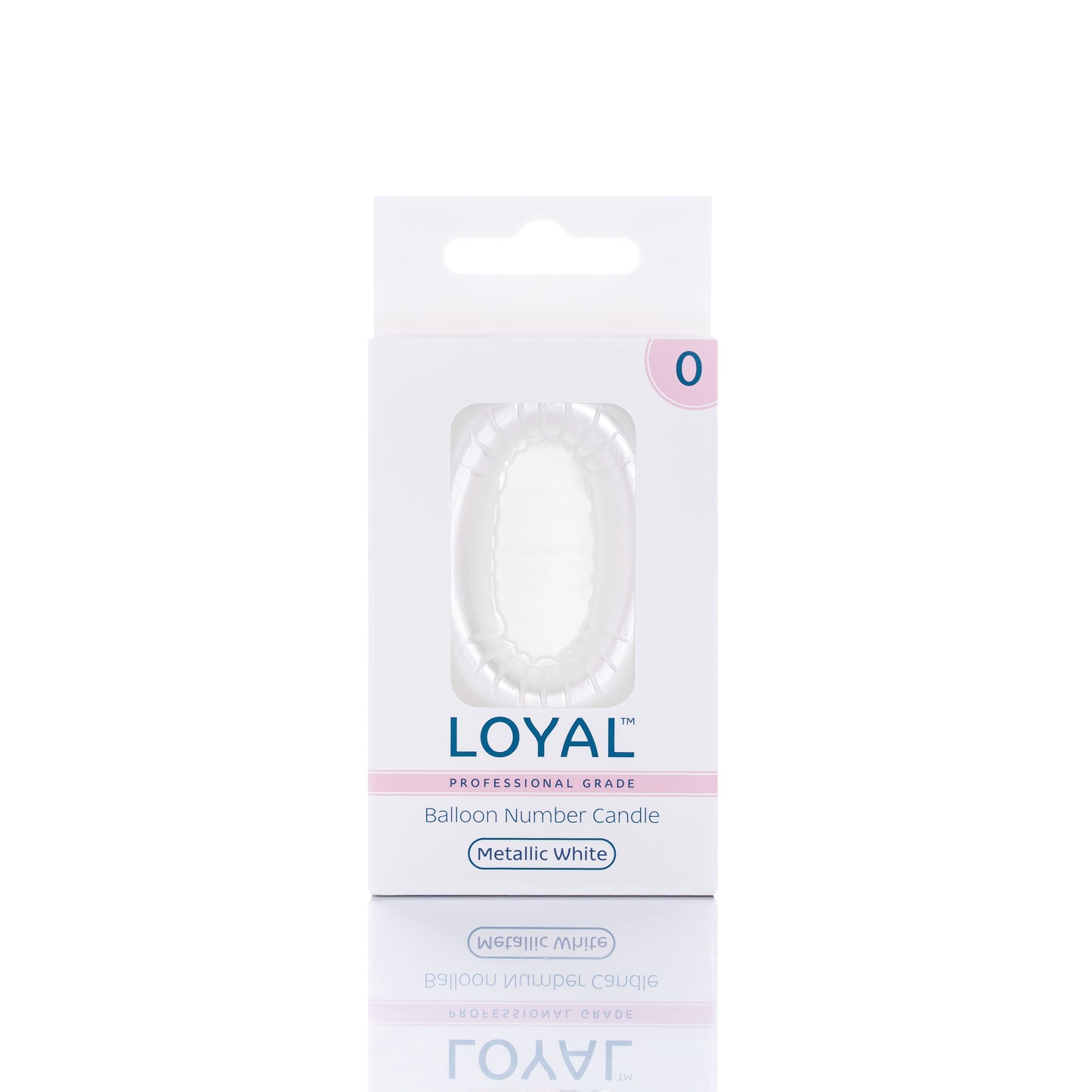 Loyal Metallic Balloon Candle - Assorted