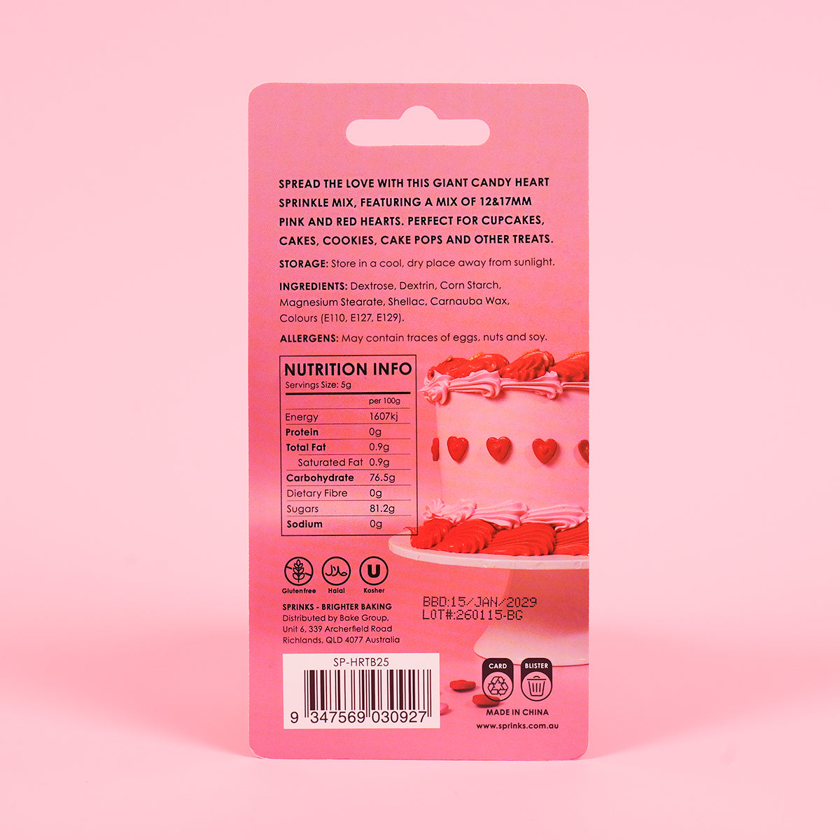 Sprinks - Heart Throb Mix 25g