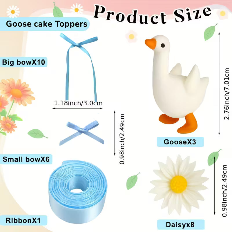 28pc Goose Cake Decorating Set Blue