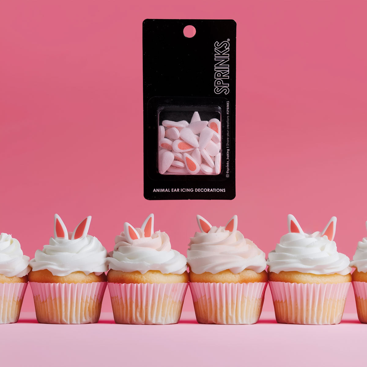 Sprinks - Animal Ear Icing Decorations - 30g