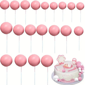 5PC Ball Topper - Large - Pink