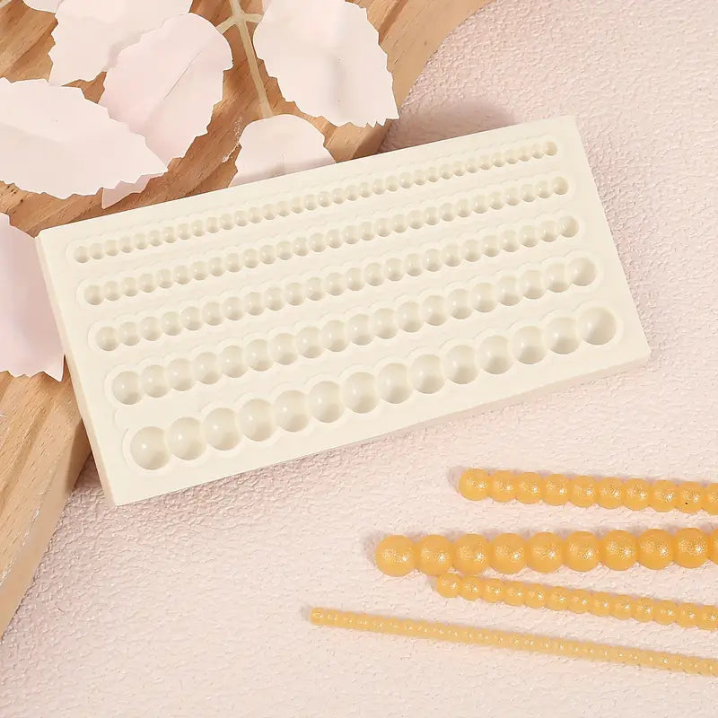 Silicone Mould - Pearl Boarder - S616