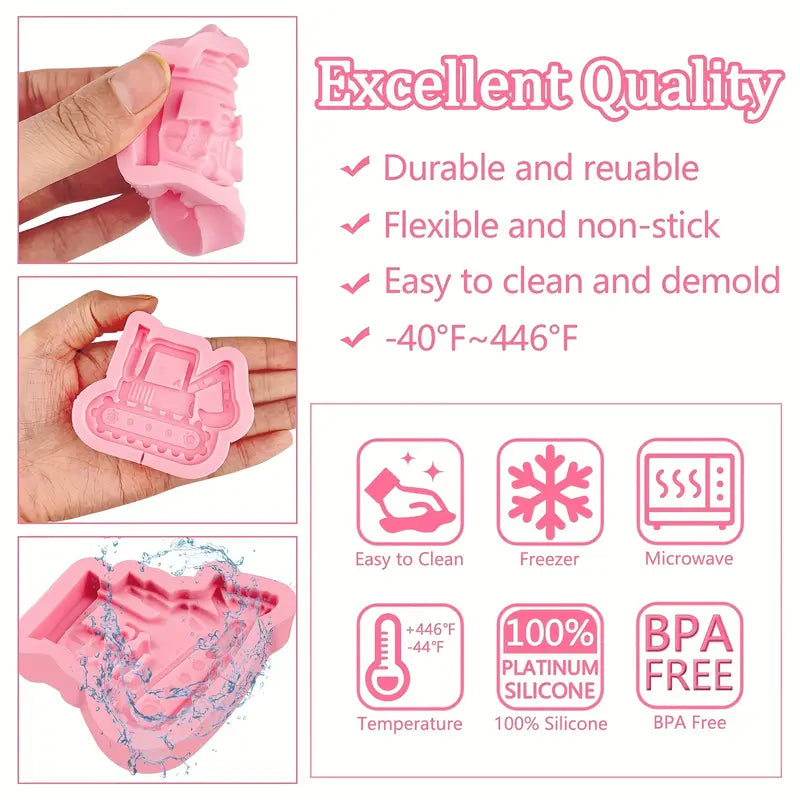 Silicone Mould - Construction Crane - S280