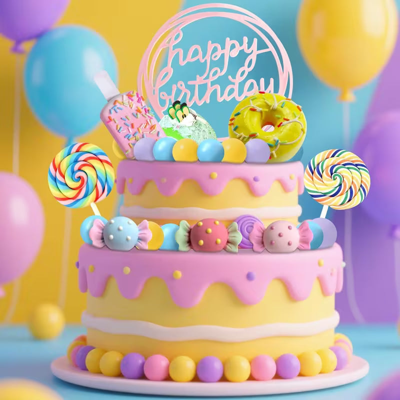 24pc Donut Cake Decorating Kit