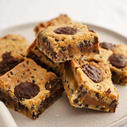 Single Serve - Caramel Choc Cookie Slice *Pickup Only*
