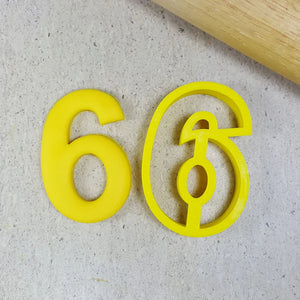 Custom Cookie Cutters - 3 Inch Number Cutters (Thin Version) FULL SET