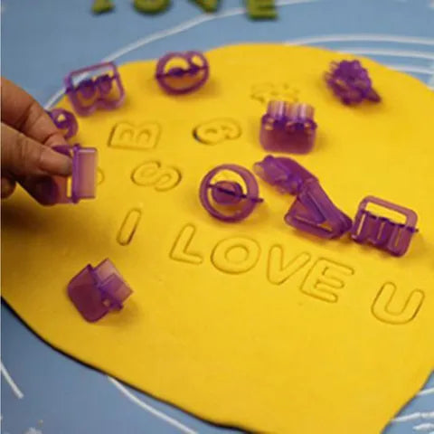 Cake Craft 40pcs Alphabet/ Number/ Symbol Cutters