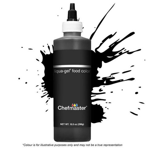Chefmaster Liqua-Gel Colour - Assorted Colours - Bulk Bottle