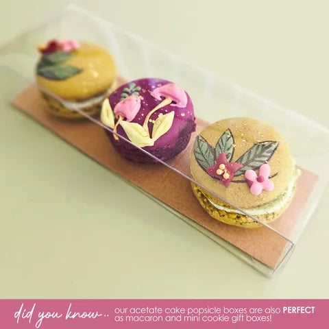 Cake Craft - Cake Popsicle Boxes 25PC