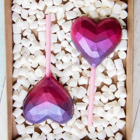 BWB - Geode Heart Popsicle Mould 3pc