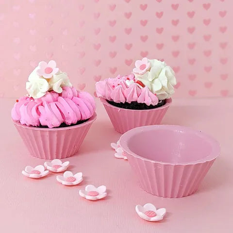 BWB - Cupcake Case 3PC Chocolate Mould.